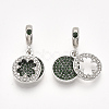 Alloy European Dangle Charms X-MPDL-S067-028P-1