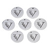 Non-Tarnish 304 Stainless Steel Charms STAS-T059-26P-V-1