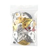 10 Sets Spray Painted Alloy Split Pendants FIND-FS0004-20-6