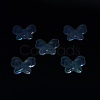 UV Plating Luminous Transparent Acrylic Beads OACR-P010-11C-4