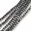Non-Magnetic Synthetic Hematite Beads Strands HEMA-3D-1