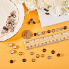 40 Sets 2 Colors Brass Snap Buttons FIND-GF0005-09-3