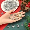 96Pcs 16 Styles Tibetan Style Alloy Pendants FIND-YW0008-69-3