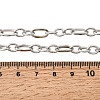 5.5MM 201 Stainless Steel Textured Figaro Chain Necklaces for Unisex NJEW-K302-17P-5