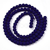 Opaque Glass Beads Strands X-GLAA-T032-P4mm-MD03-3