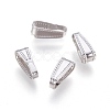 Tarnish Resistant 304 Stainless Steel Snap On Bails STAS-I097-090P-1