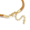 Braided Nylon Cord Bracelet Making MAK-L043-01G-08-3
