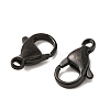 Ion Plating(IP) Polished 316 Surgical Stainless Steel Lobster Claw Clasps STAS-R072-15A-B-2