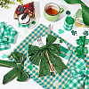 2 Rolls 2 Styles Polyester Ribbon OCOR-GA0001-52-4