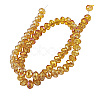 Electroplate Glass Beads Strands LS-GR10MMY-5AB-2