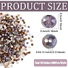 1000Pcs 10 Colors Electroplate Transparent Glass Beads EGLA-YW0005-72C-3