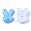 Spray Painted Acrylic Beads ACRP-S679-32-4