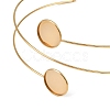 304 Stainless Steel Cuff Necklace Making LS-STAS-B117-02G-3