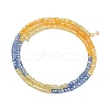 Transparent Gradient Color Cubic Zirconia Strand ZIRC-NH0002-01I-2