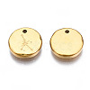 316 Surgical Stainless Steel Charms X-STAS-S116-418I-G-3