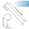 12 Constellation Alloy Rhinestone Cup Handle Pendant Decoration HJEW-AB00383-2