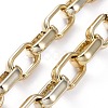 Personalized CCB Plastic Cable Chain Necklaces NJEW-JN02882-3