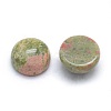 Natural Unakite Cabochons X-G-P393-R31-10mm-2