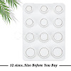12Pcs ABS Plastic Jewelry Measuring Tool Sets TOOL-ME0001-06-2