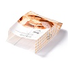 Rectangle with Bread Pattern Paper Baking Bags CARB-K0001-01I-4