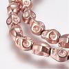 Grade AA Non-Magnetic Synthetic Hematite Bead Strands G-G652-28RG-1