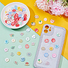 100Pcs Plastic Buttons BUTT-AR0001-34-4