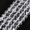 Natural Quartz Crystal Beads Strands G-C175-10mm-2-1