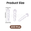 200Pcs Plastic Mobile Dustproof Plugs FIND-CN0002-61-2