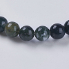 Natural Indian Agate Beads Strands G-G515-4mm-05-3