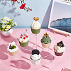 3-Tier Acrylic Semicircle Dessert Display Risers ODIS-WH0329-39-5