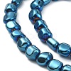 Electroplated Synthetic Non-magnetic Hematite Beads Strands G-C024-01D-3