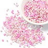 Opaque & Transparent Inside Colours Glass Seed Beads SEED-YW0002-16A-1