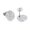 Non-Tarnish 304 Stainless Steel Stud Earring Findings STAS-M228-U01-01P-2