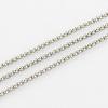 Tarnish Resistant 304 Stainless Steel Rolo Chains CHS-R006-2.5mm-1