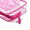 Transparent PVC Cosmetic Pouches ABAG-D008-02F-4