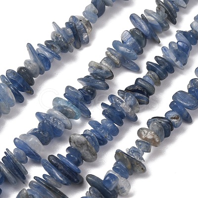 Natural Kyanite/Cyanite/Disthene Chip Beads Strands G-E271-78-1