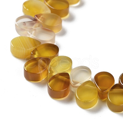 Natural Agate Beads Strands G-G021-04A-10-1