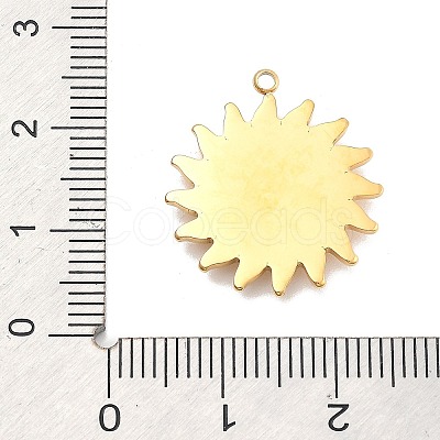 Ion Plating(IP) 304 Stainless Steel Pendants STAS-P379-34G-1