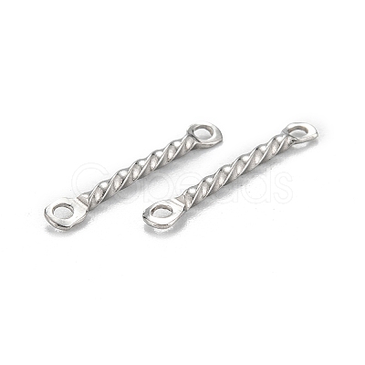 Tarnish Resistant 304 Stainless Steel Link Connectors LS-STAS-Z034-18A-P-1