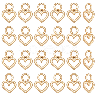 24Pcs Brass Pendants KK-WR0001-75-1