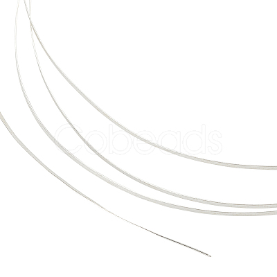 1Pc Flat 925 Sterling Silver Wires STER-BC0002-25C-1
