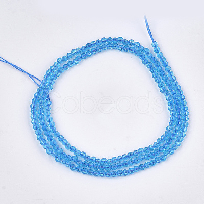 Synthetic Quartz Crystal Beads Strands G-T119-05G-1