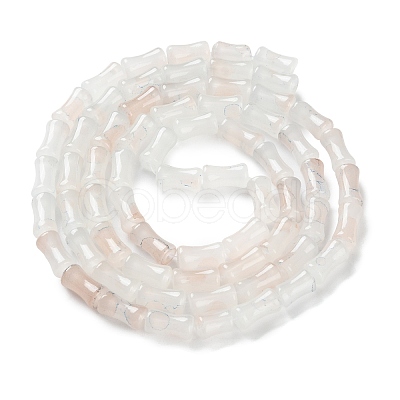(Defective Closeout Sale: Fading) Baking Varnish Glass Beads Strand GLAA-XCP0001-51-1