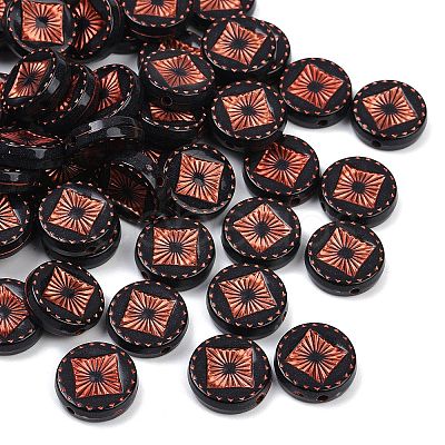 Opauqe Acrylic Beads X1-OACR-P029-02A-01-1