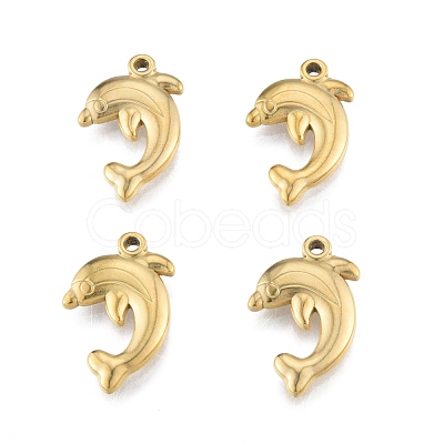 Ion Plating(IP) 304 Stainless Steel Pendant STAS-B027-09G-1