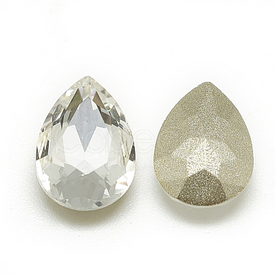 DIY Pointed Back K9 Glass Rhinestone Cabochons RGLA-T052-7x10mm-02-1