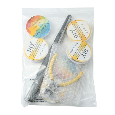 DIY Ring Making Finding Kit DIY-FS0005-68-1
