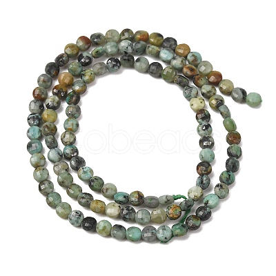 Natural African Turquoise(Jasper) Beads Strands GG-CBA9631-D12-01-1