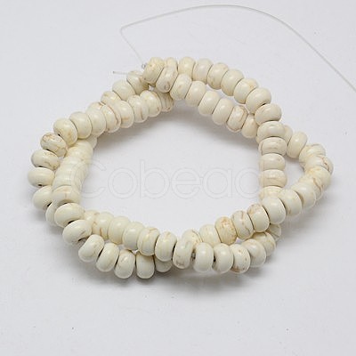 Synthetic Turquoise Beads Strands TURQ-G109-5x3mm-07-1