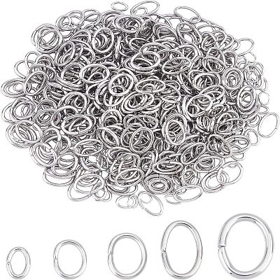 304 Stainless Steel & 316 Surgical Stainless Steel Jump Rings STAS-UN0004-51-1